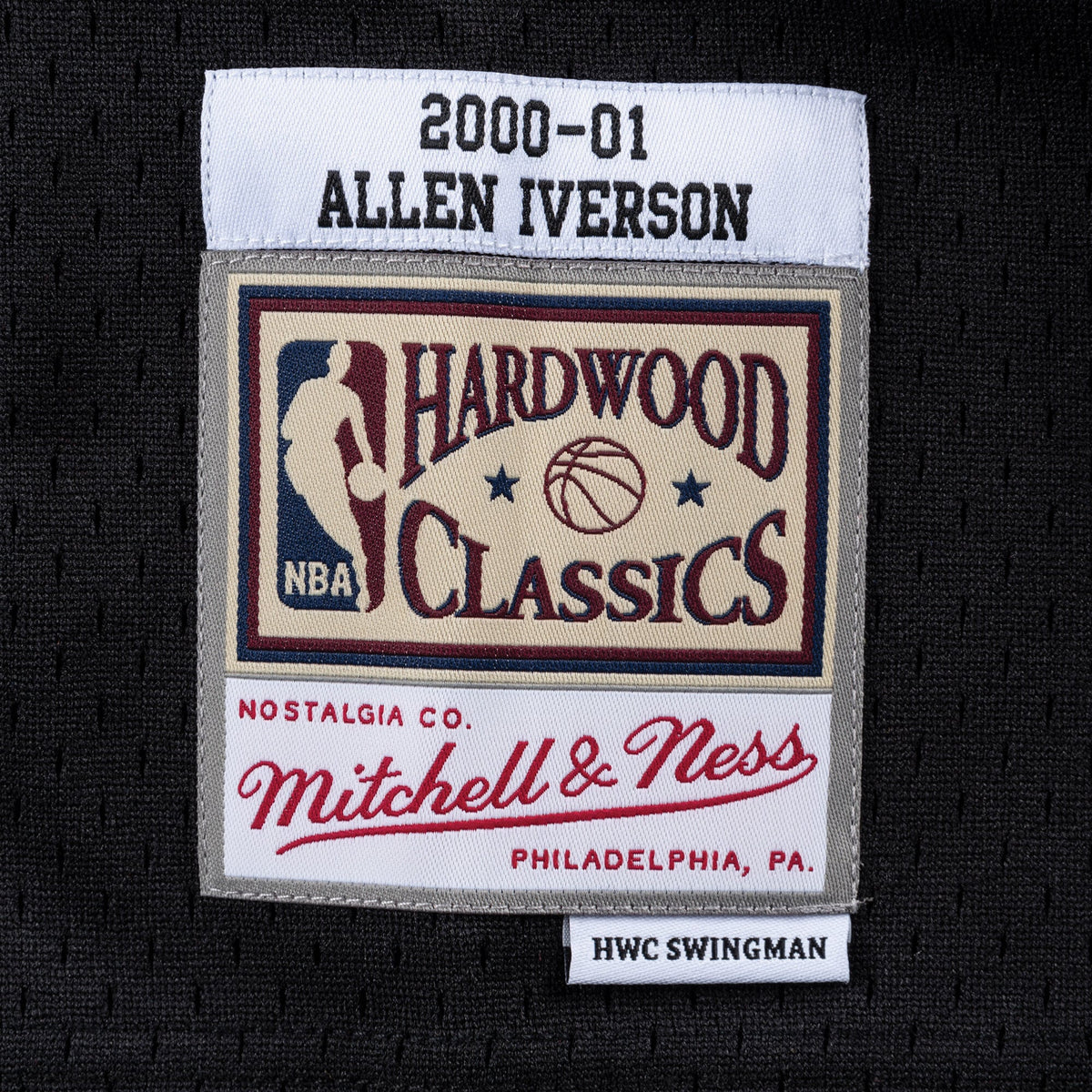 Philadelphia 76ers Allen Iverson Mitchell & Ness 2000-01 Road Swingman Jersey