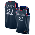 Philadelphia 76ers Joel Embiid Nike 2025/26 City Swingman Jersey - Navy - Unisex