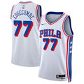 Philadelphia 76ers VJ Edgecombe Nike Association Swingman Jersey - White - Unisex
