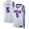 Philadelphia 76ers Quentin Grimes Nike Association Swingman Jersey - White - Unisex
