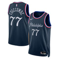 Philadelphia 76ers VJ Edgecombe Nike 2025/26 City Swingman Jersey - Navy - Unisex
