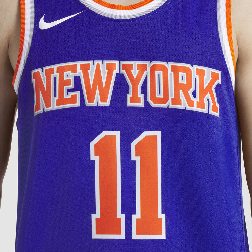 New York Knicks Jalen Brunson Nike Replica Icon Swingman Jersey - Unisex