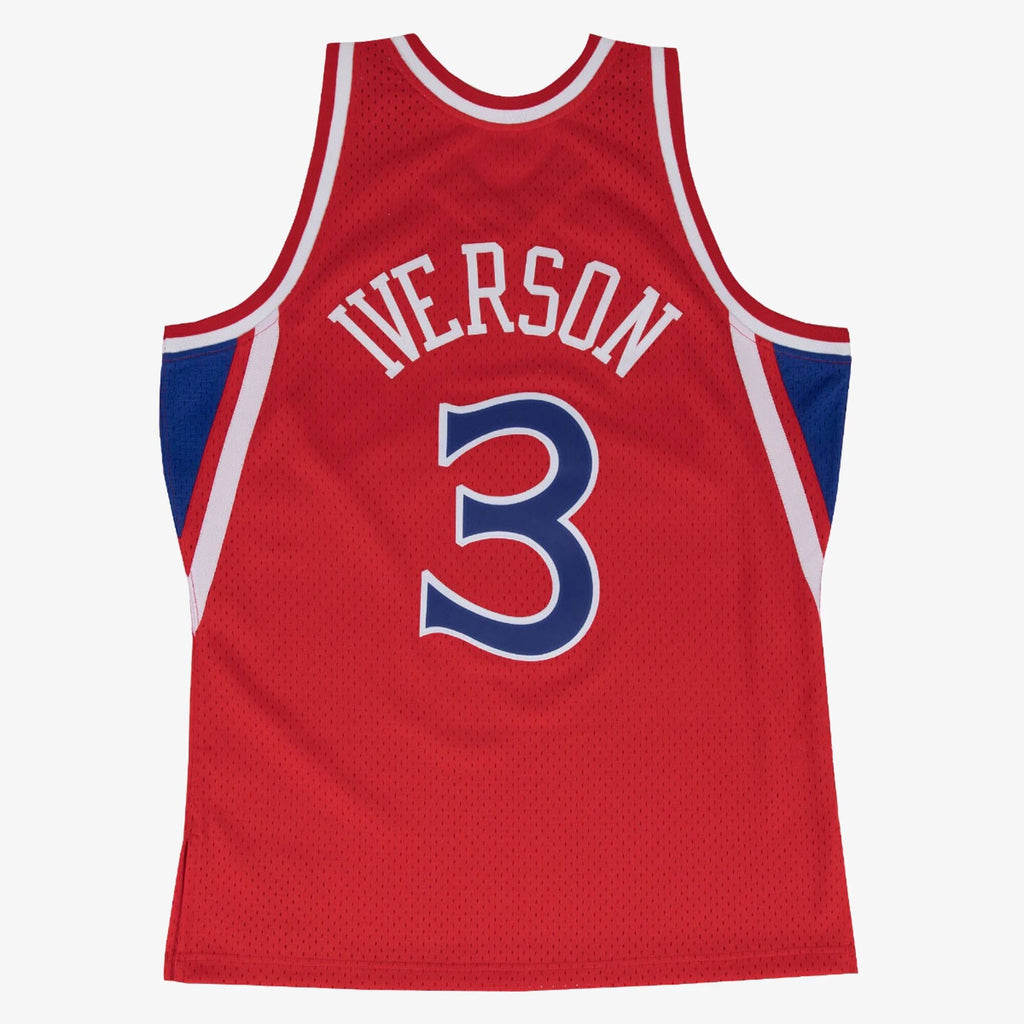 Philadelphia 76ers Allen Iverson Mitchell & Ness 1996-97 Road Swingman Jersey
