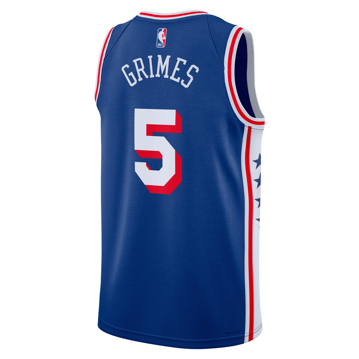 Philadelphia 76ers Quentin Grimes Nike Icon Swingman Jersey - Royal - Unisex