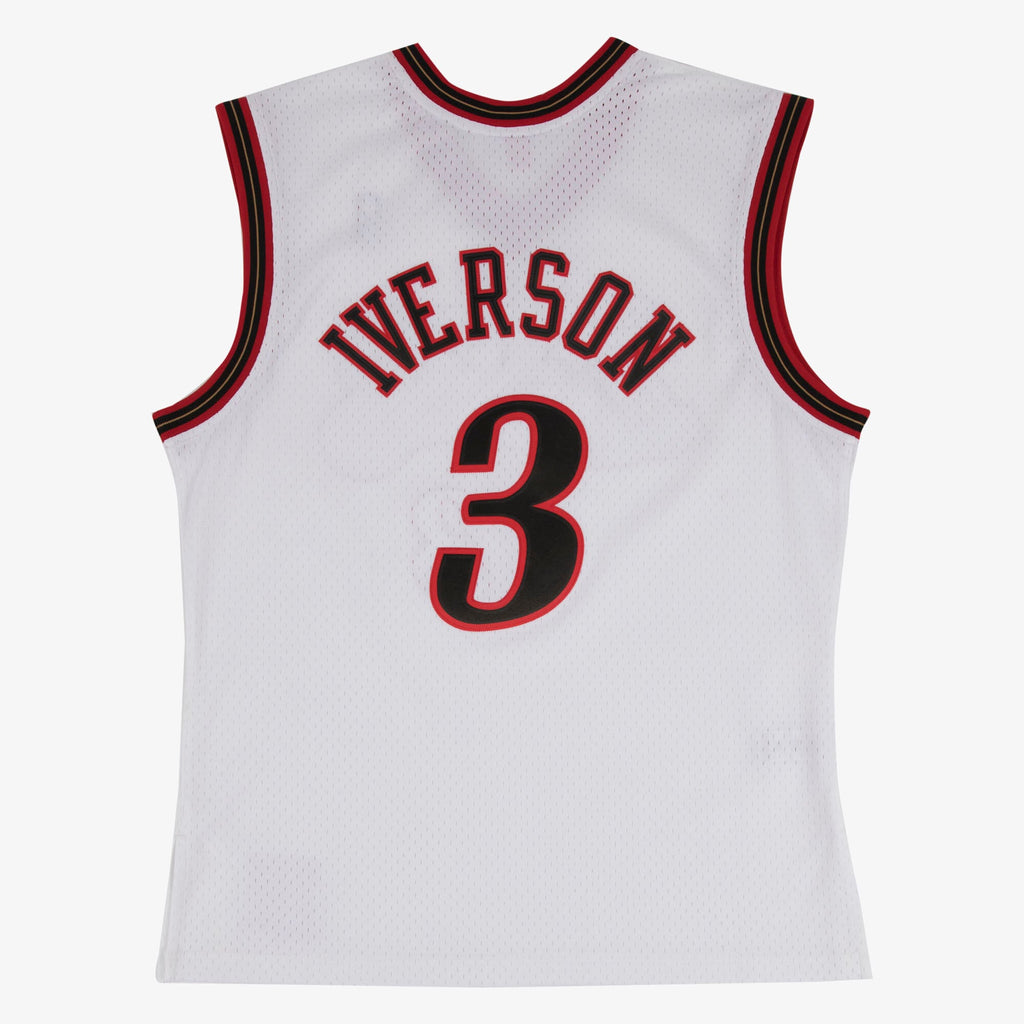 Philadelphia 76ers Allen Iverson Mitchell & Ness 2000-01 Home Swingman Jersey