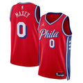 Philadelphia 76ers Tyrese Maxey Jordan Statement Swingman Jersey - Red - Unisex