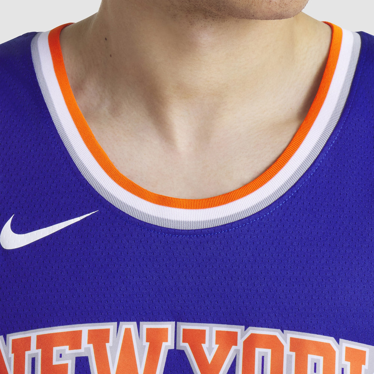 New York Knicks Jalen Brunson Nike Replica Icon Swingman Jersey - Unisex