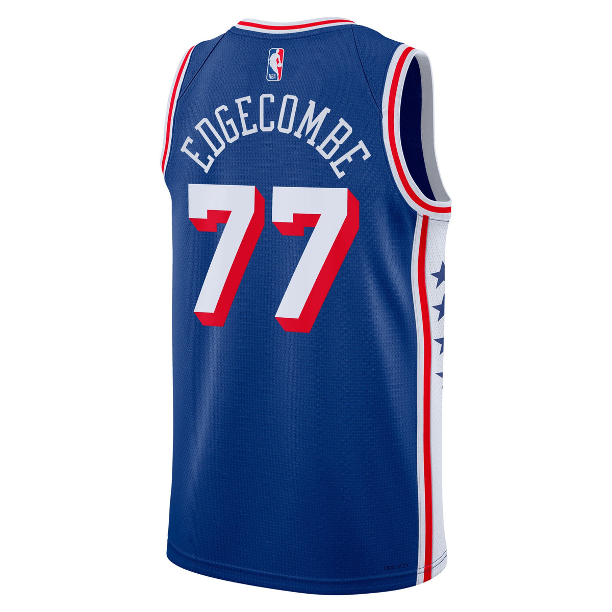 Philadelphia 76ers VJ Edgecombe Nike Icon Swingman Jersey - Royal - Youth