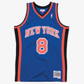 New York Knicks Latrell Sprewell Mitchell & Ness 1998-99 Road Swingman Jersey