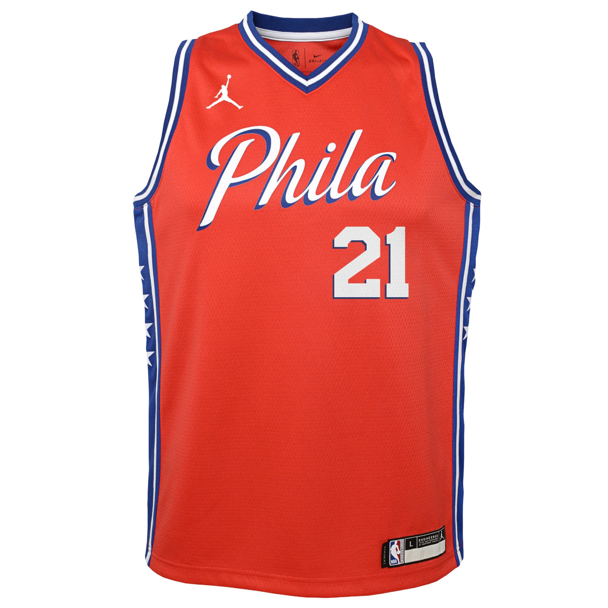 Philadelphia 76ers Joel Embiid Statement Swingman Jersey - Youth
