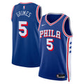 Philadelphia 76ers Quentin Grimes Nike Icon Swingman Jersey - Royal - Unisex