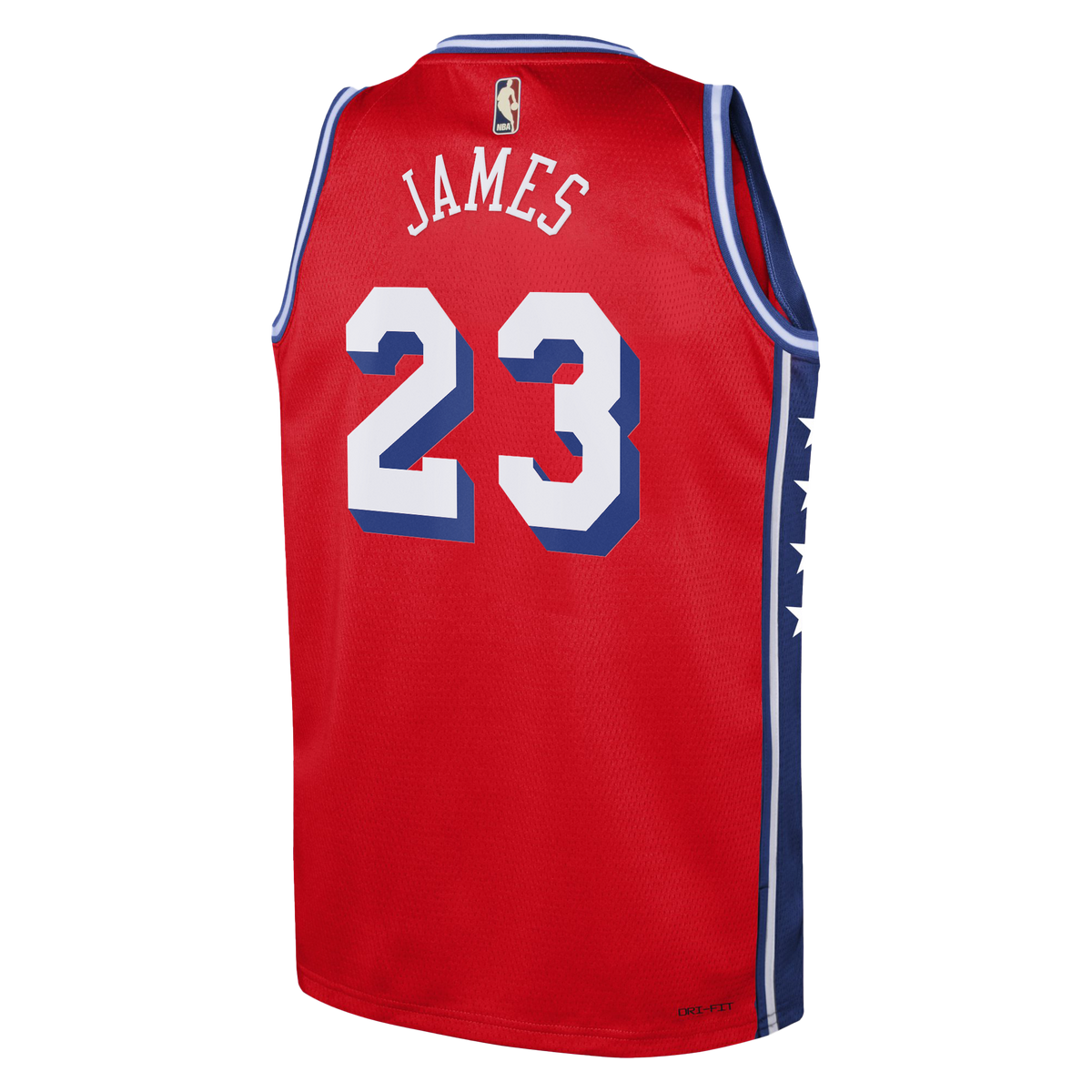Philadelphia 76ers LeBron James Jordan Statement Swingman Jersey - Red - Youth