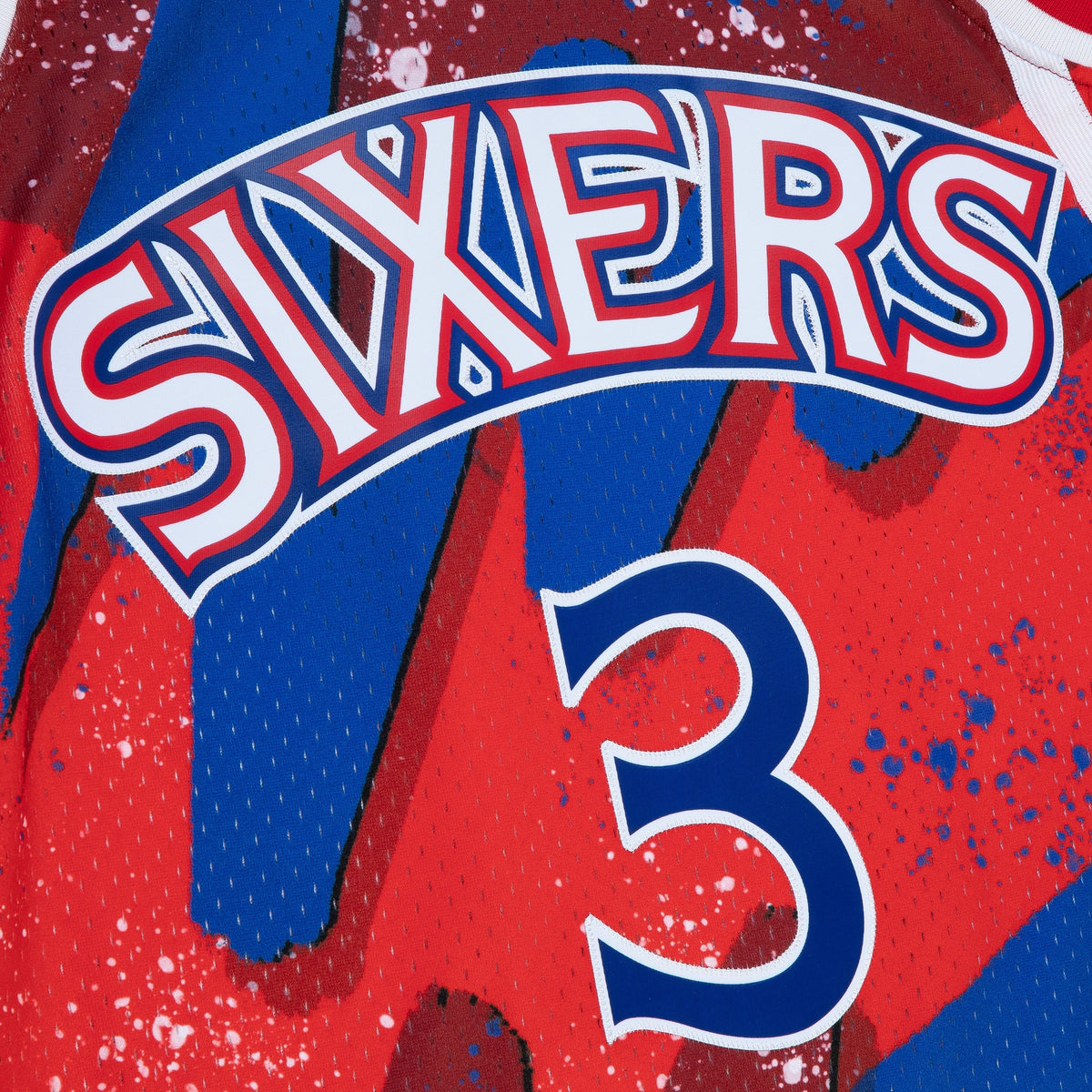 Philadelphia 76ers Allen Iverson Mitchell & Ness 1996 Hyper Hoops Swingman Jersey - Scarlet