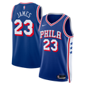 Philadelphia 76ers LeBron James Nike Icon Swingman Jersey - Royal - Unisex