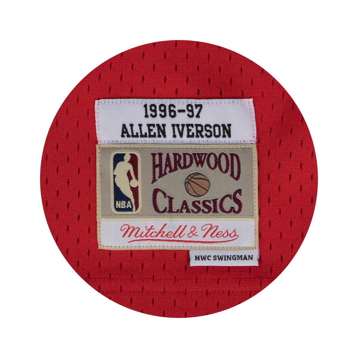 Philadelphia 76ers Allen Iverson Mitchell & Ness 1996-97 Road Swingman Jersey
