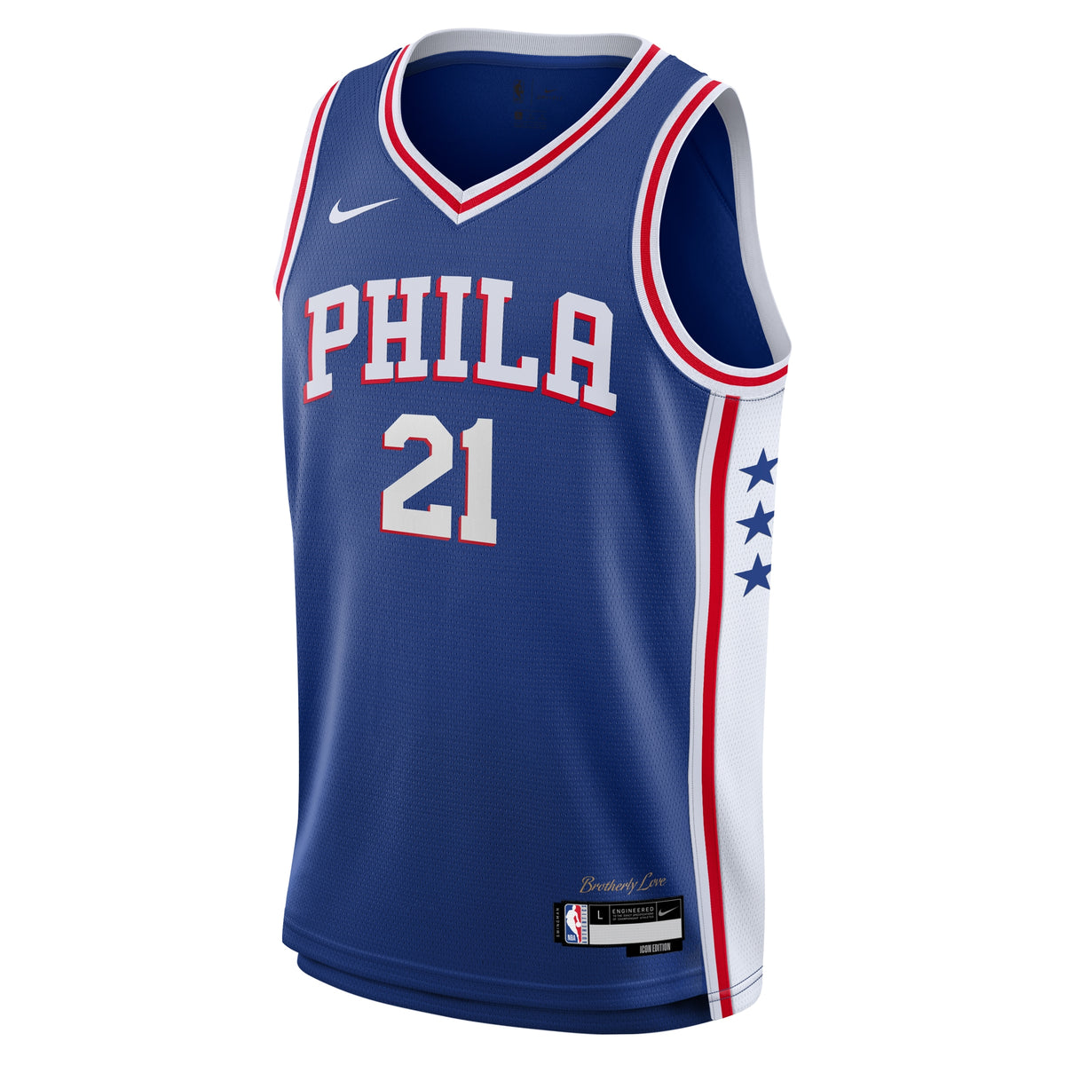 Philadelphia 76ers Joel Embiid Icon Swingman Jersey - Youth