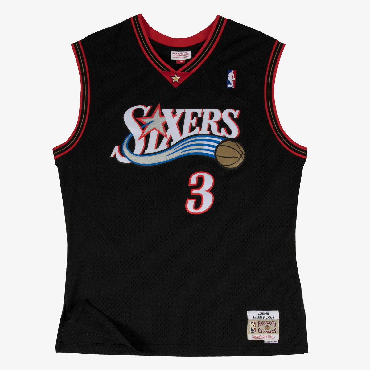 Philadelphia 76ers Allen Iverson Mitchell & Ness 2000-01 Road Swingman Jersey