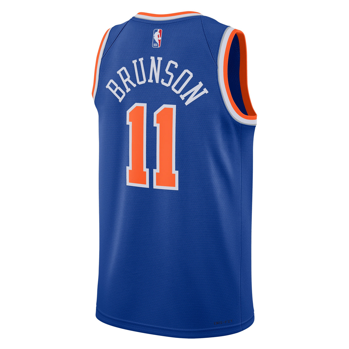 New York Knicks Jalen Brunson Nike Replica Icon Swingman Jersey - Unisex